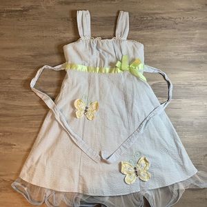 Little Girls Spring Dress Size 6X